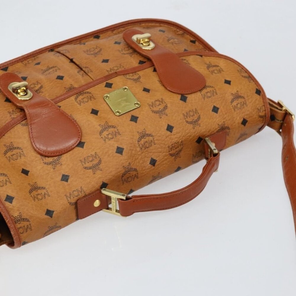 XP03433 Authentic MCM Logogram Vicetos Shoulder B… - image 13